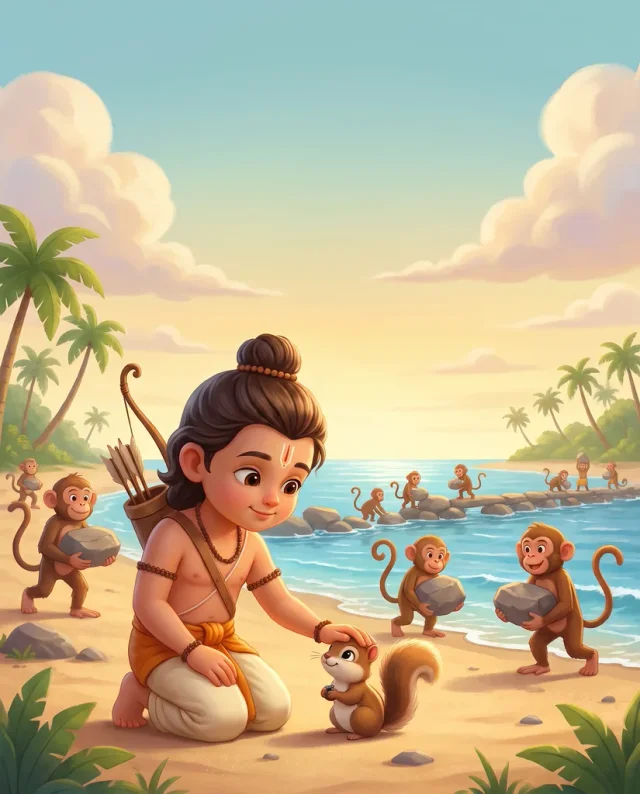 Rama and the Squirrel