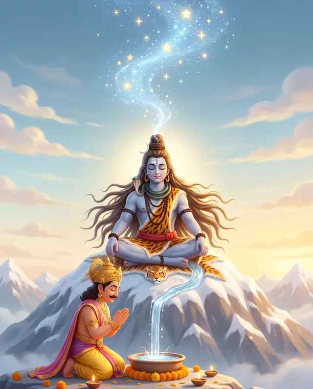 Shiva and the Ganga