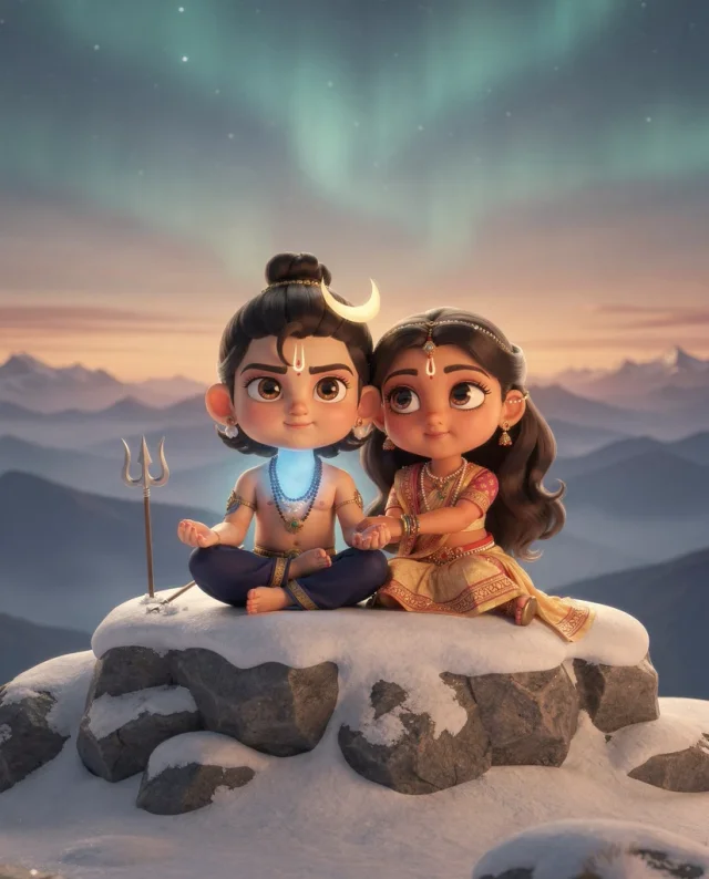 Shiva Drinks the Poison