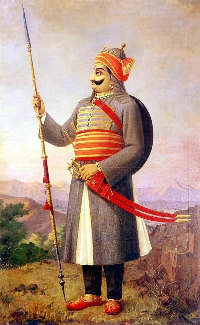 Later artistic depiction: Maharana Pratap: After Haldighati