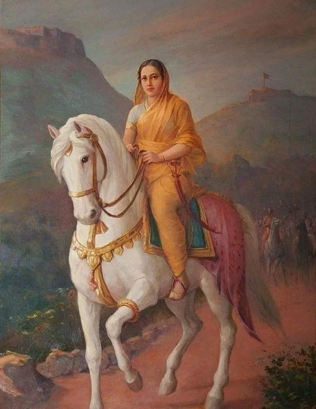 Later artistic depiction: Tarabai: Regent & Mother