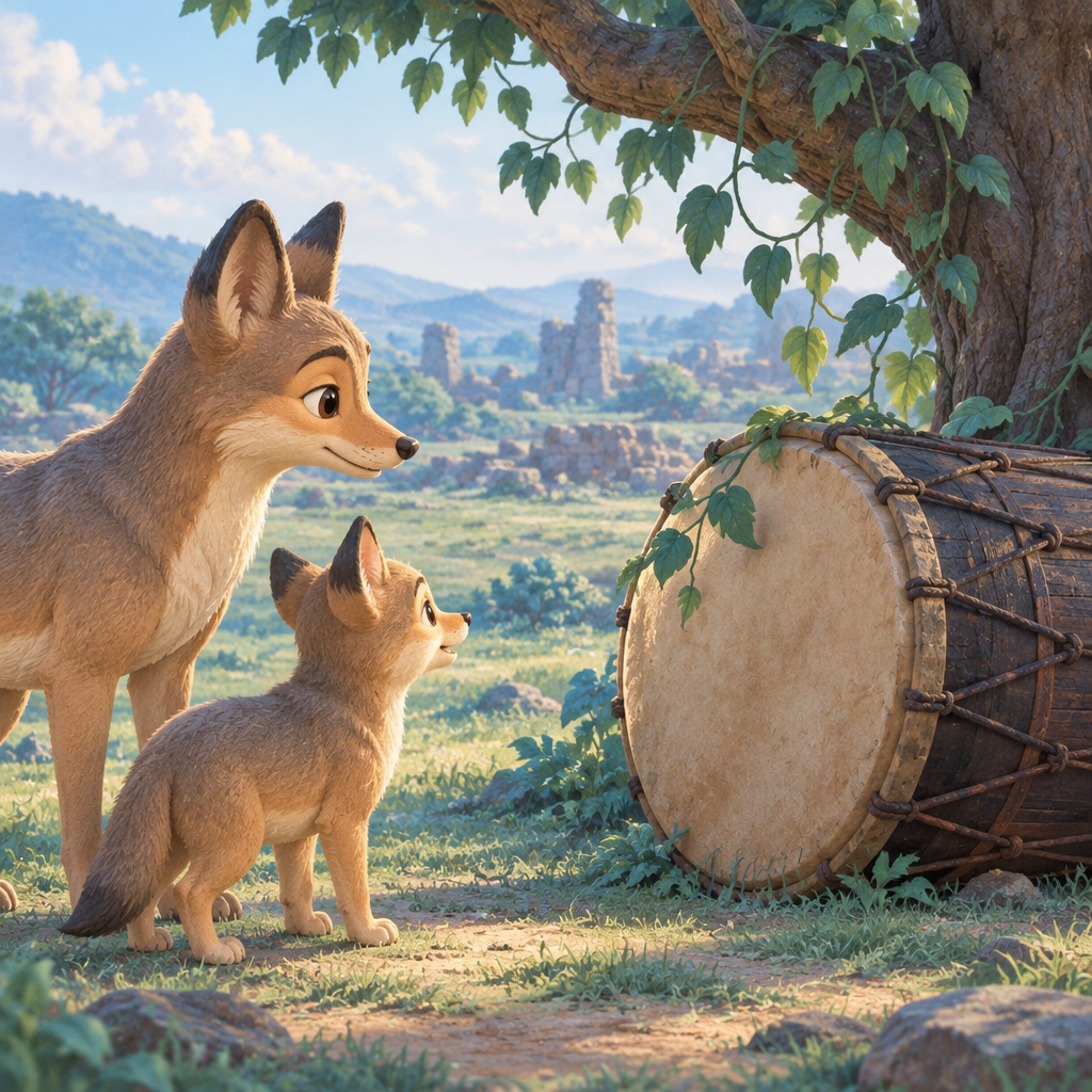 The Jackal and the Drum